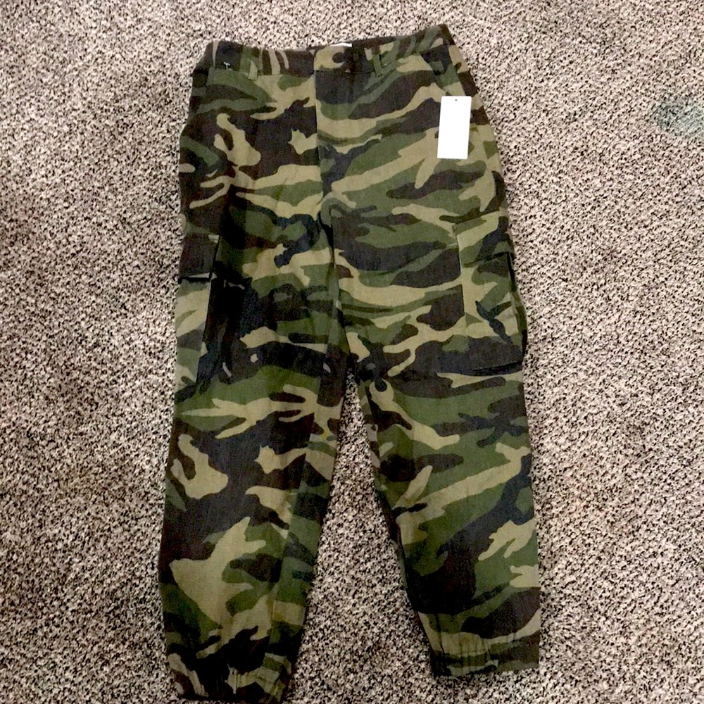 Camo cargo pants from Tobi